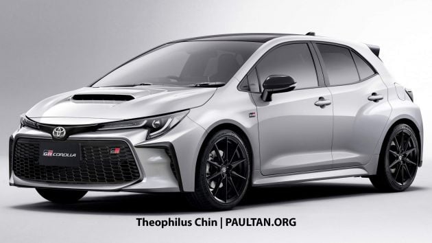 Toyota GR Corolla rendered: AWD hot hatch visualised