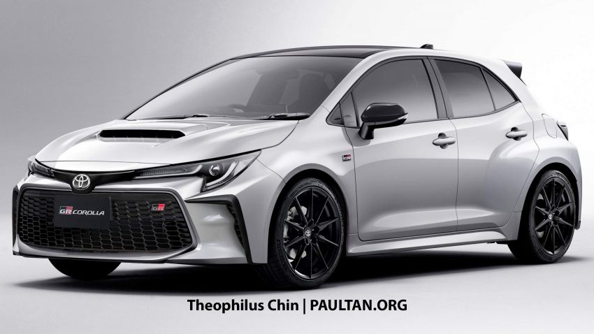 Toyota GR Corolla rendered: AWD hot hatch visualised 1306069