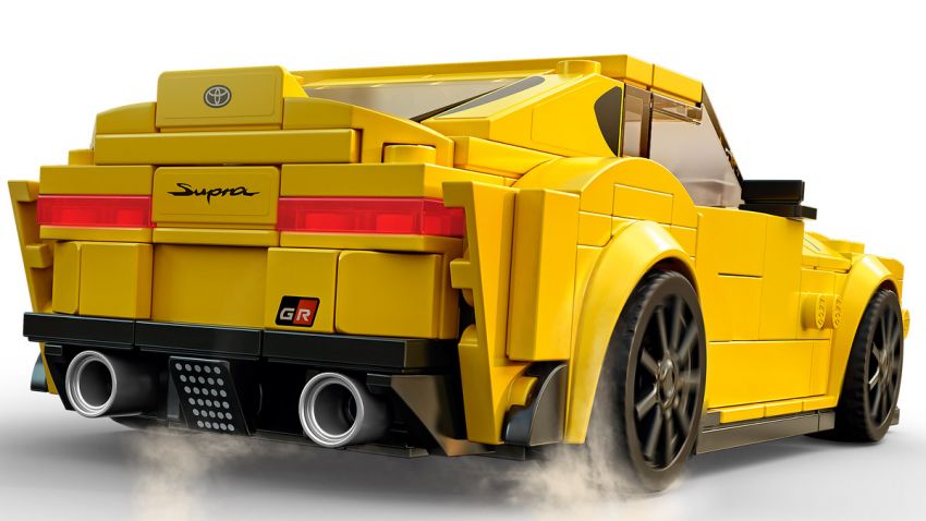 Toyota GR Supra receives a Lego Speed Champions replica – 299 pieces with wider eight-stud chassis 1303929