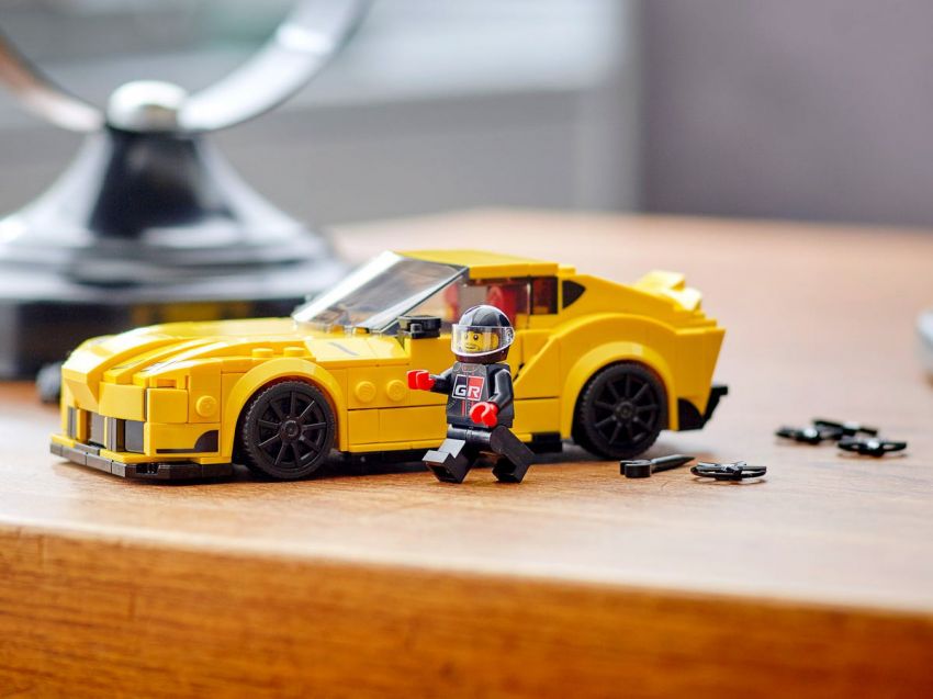 Toyota GR Supra receives a Lego Speed Champions replica – 299 pieces with wider eight-stud chassis 1303932