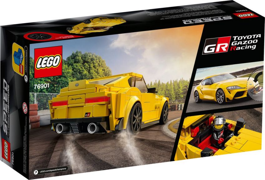 Toyota GR Supra receives a Lego Speed Champions replica – 299 pieces with wider eight-stud chassis 1303935