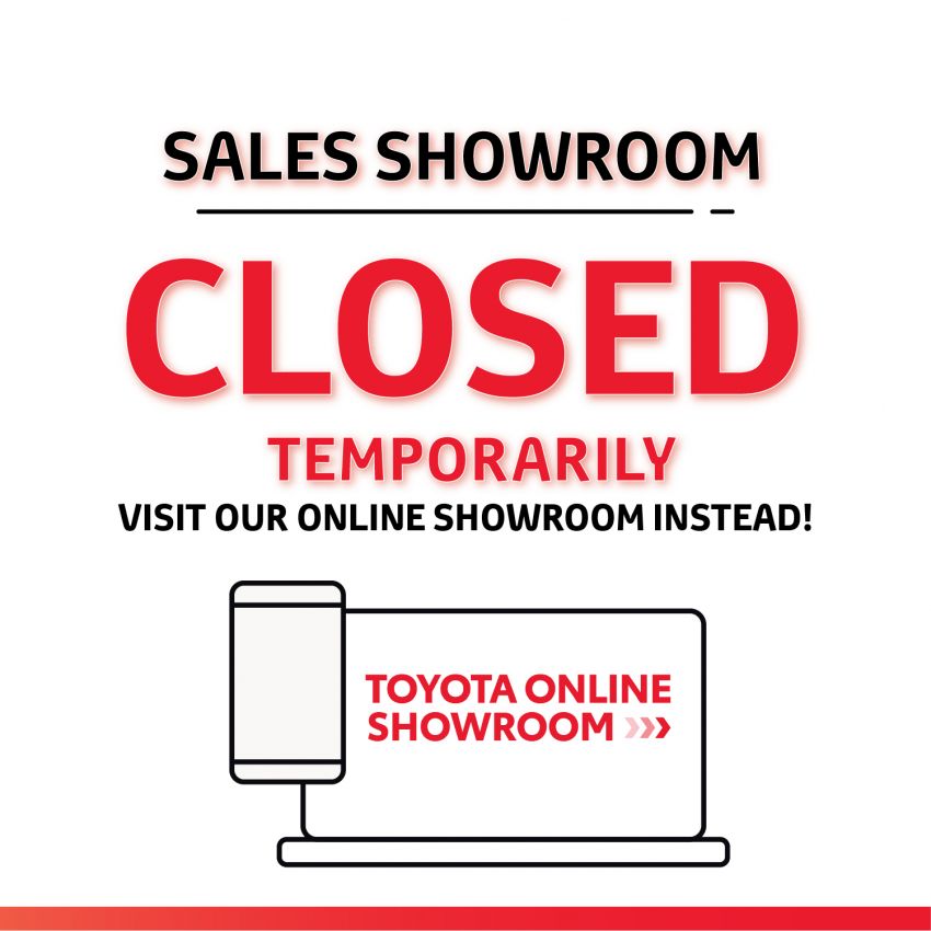 FMCO: Toyota showrooms closed, but selected service centres open – owners get 30-day warranty extension Image #1302455