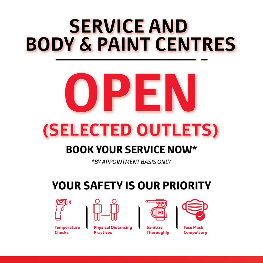 FMCO: Toyota showrooms closed, but selected service centres open – owners get 30-day warranty extension 1302456
