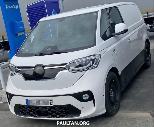 SPIED: Volkswagen ID. Buzz sports production body