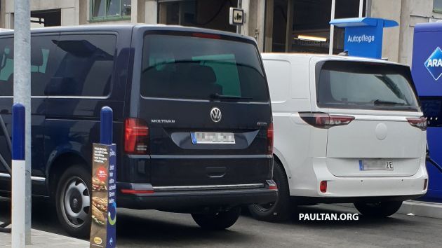 SPIED: Volkswagen ID. Buzz sports production body