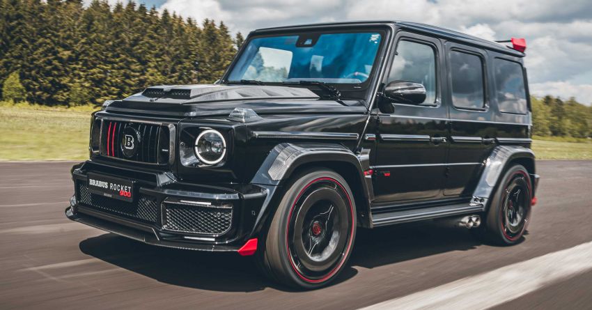 Brabus 900 Rocket Edition: a mad Mercedes-AMG G63 with 900 PS, 1,250 Nm of torque – 0-100 in 3.7 seconds 1309293