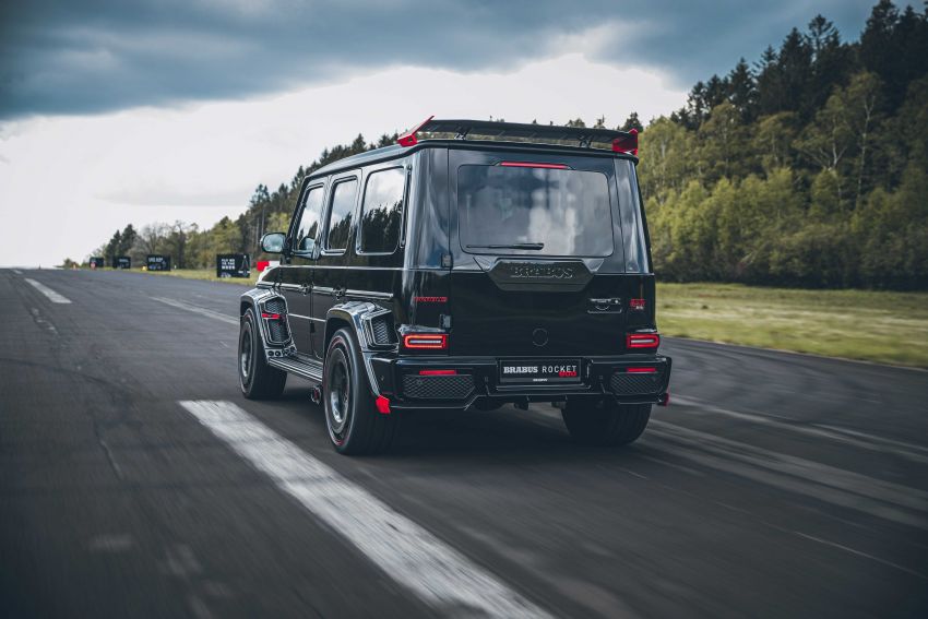 Brabus 900 Rocket Edition: a mad Mercedes-AMG G63 with 900 PS, 1,250 Nm of torque – 0-100 in 3.7 seconds 1309297