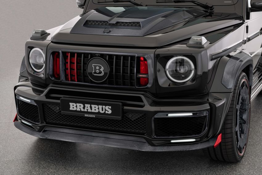 Brabus 900 Rocket Edition: a mad Mercedes-AMG G63 with 900 PS, 1,250 Nm of torque – 0-100 in 3.7 seconds 1309270