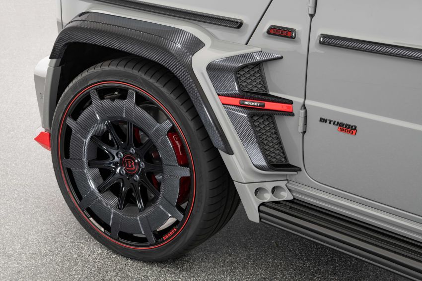 Brabus 900 Rocket Edition: a mad Mercedes-AMG G63 with 900 PS, 1,250 Nm of torque – 0-100 in 3.7 seconds 1309186