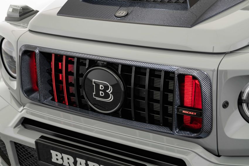 Brabus 900 Rocket Edition: a mad Mercedes-AMG G63 with 900 PS, 1,250 Nm of torque – 0-100 in 3.7 seconds 1309190