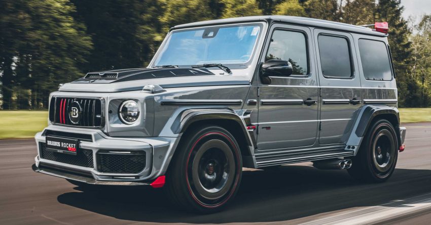 Brabus 900 Rocket Edition: a mad Mercedes-AMG G63 with 900 PS, 1,250 Nm of torque – 0-100 in 3.7 seconds 1309201