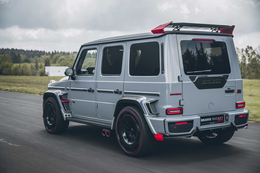 Brabus 900 Rocket Edition: a mad Mercedes-AMG G63 with 900 PS, 1,250 Nm of torque – 0-100 in 3.7 seconds 1309207