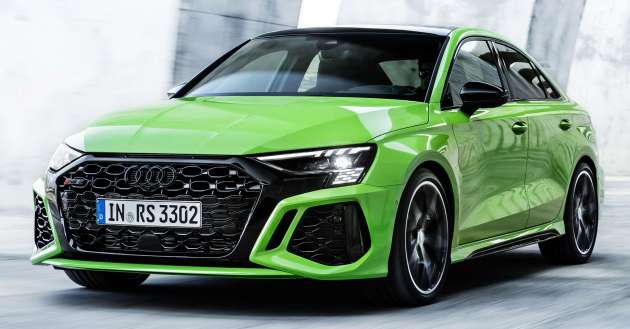 Audi RS3 Sedan open for booking in Malaysia – 400 PS, 500 Nm 2.5L turbo five from RM650k to RM750k