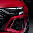 2022 Audi RS3 Sportback and RS3 Sedan debut – 400 PS/500 Nm 2.5 litre TFSI, Torque Splitter rear axle