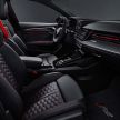 2022 Audi RS3 Sportback and RS3 Sedan debut – 400 PS/500 Nm 2.5 litre TFSI, Torque Splitter rear axle