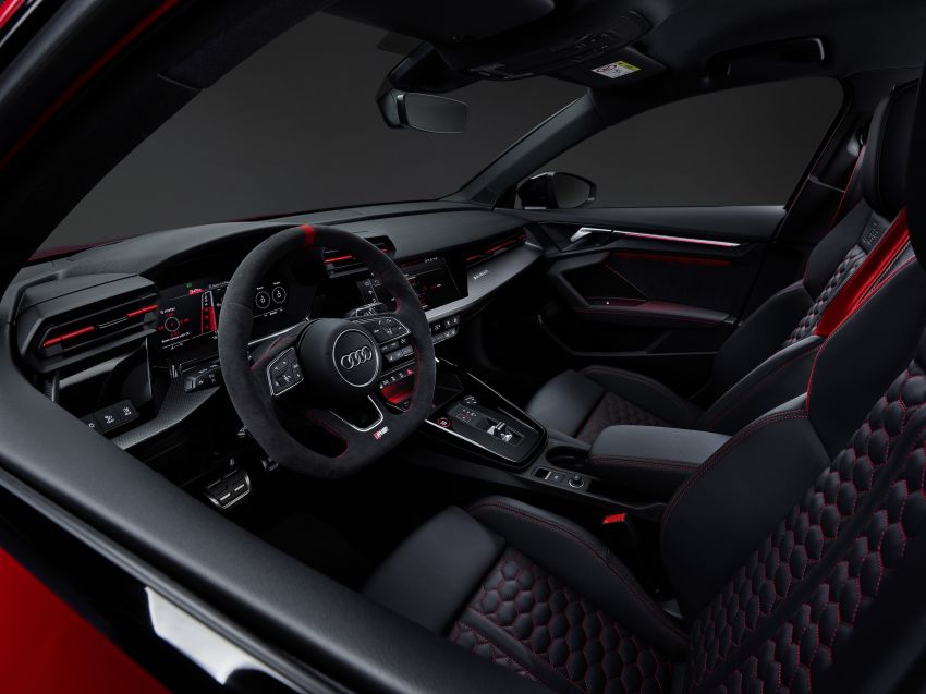 2022 Audi RS3 Sportback and RS3 Sedan debut – 400 PS/500 Nm 2.5 litre TFSI, Torque Splitter rear axle 1320863
