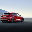 2022 Audi RS3 Sportback and RS3 Sedan debut – 400 PS/500 Nm 2.5 litre TFSI, Torque Splitter rear axle