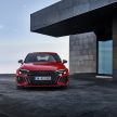 2022 Audi RS3 Sportback and RS3 Sedan debut – 400 PS/500 Nm 2.5 litre TFSI, Torque Splitter rear axle