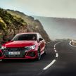 2022 Audi RS3 Sportback and RS3 Sedan debut – 400 PS/500 Nm 2.5 litre TFSI, Torque Splitter rear axle