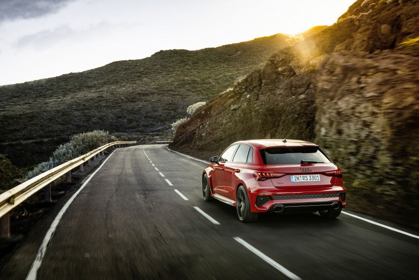 2022 Audi RS3 Sportback and RS3 Sedan debut – 400 PS/500 Nm 2.5 litre TFSI, Torque Splitter rear axle 1320814