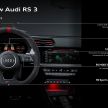 2022 Audi RS3 Sportback and RS3 Sedan debut – 400 PS/500 Nm 2.5 litre TFSI, Torque Splitter rear axle