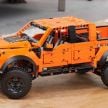 Ford F-150 Raptor oleh Lego Technic tampil — 1,379 bahagian, enjin V6 dengan omboh bergerak, suspensi