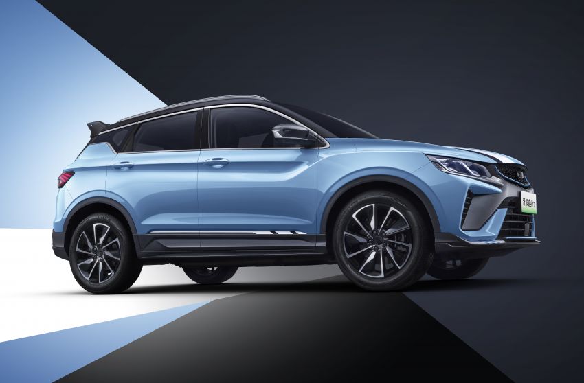 2021 Geely Binyue Pro facelift revealed in official images; B-segment SUV on sale in China next month Image #1323613