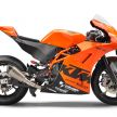 2021 KTM RC 8C limited – track only, 128 hp, 140 kg