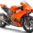 2021 KTM RC 8C limited – track only, 128 hp, 140 kg