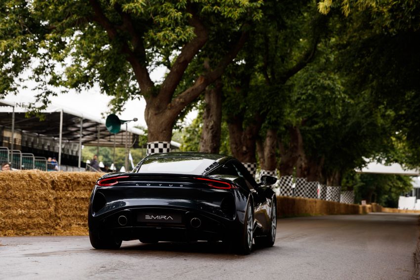 Lotus Emira makes dynamic debut at Goodwood fest 1318066