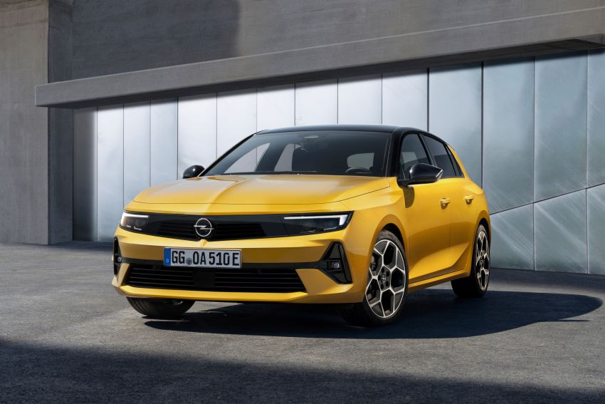 2021 Opel Astra debuts with sharp styling, Peugeot 308 underpinnings and engines, plug-in hybrid models 1318559