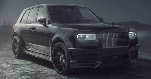 Spofec Rolls-Royce Cullinan Black Badge Overdose – stealthy widebody SUV, 24″ wheels; 707 PS, 1,060 Nm!