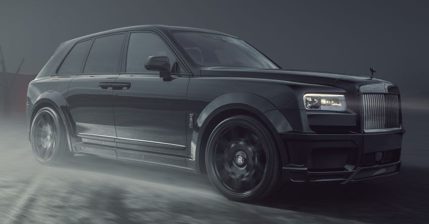 Spofec Rolls-Royce Cullinan Black Badge Overdose – stealthy widebody SUV, 24″ wheels; 707 PS, 1,060 Nm! 1324698
