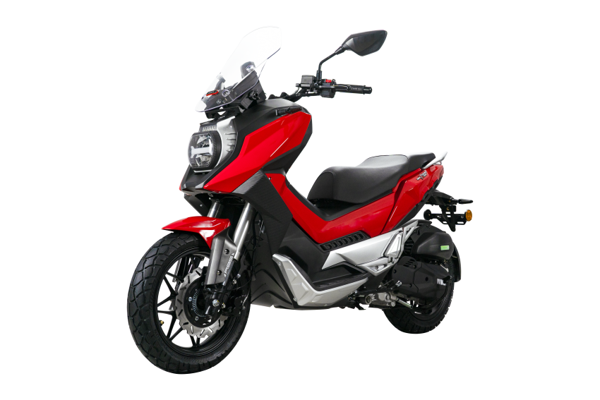 2021 WMoto Xtreme 150i scooter Malaysian launch, priced at RM9,588, ABS, 5-Star MIROS MyMAP rating Image #1317766