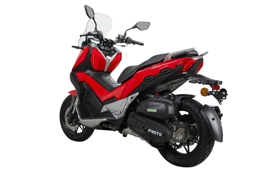 2021 WMoto Xtreme 150i scooter Malaysian launch, priced at RM9,588, ABS, 5-Star MIROS MyMAP rating Image #1317770