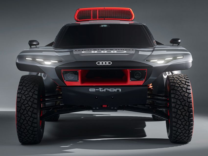 Audi RS Q e-tron – twin motor electric off-roader, TFSI engine to recharge battery; to race in 2022 Dakar Rally 1322874