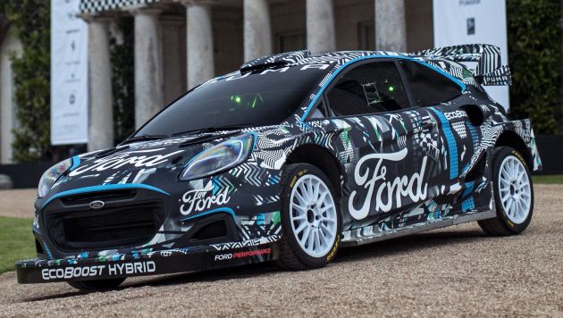 2022 Ford Puma WRC rally car debuts at Goodwood