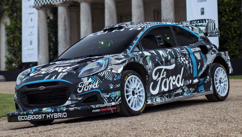 2022 Ford Puma WRC rally car debuts at Goodwood 1317252