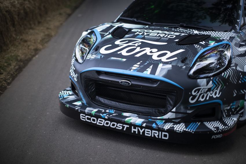 2022 Ford Puma WRC rally car debuts at Goodwood 1317261