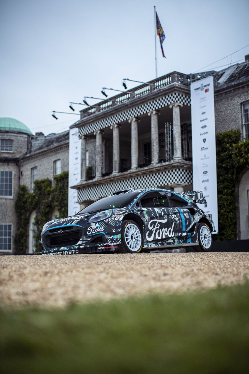 2022 Ford Puma WRC rally car debuts at Goodwood 1317255