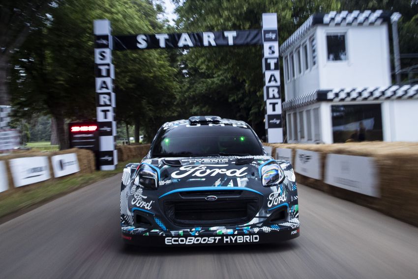 2022 Ford Puma WRC rally car debuts at Goodwood 1317256