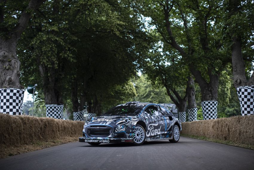 2022 Ford Puma WRC rally car debuts at Goodwood 1317260