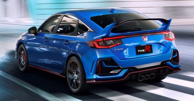 2022 Honda Civic Type R rendered well before debut