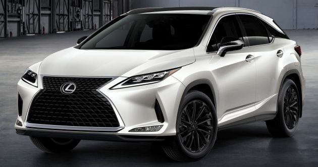 2022 Lexus RX L Black Line in the US – 495 units only