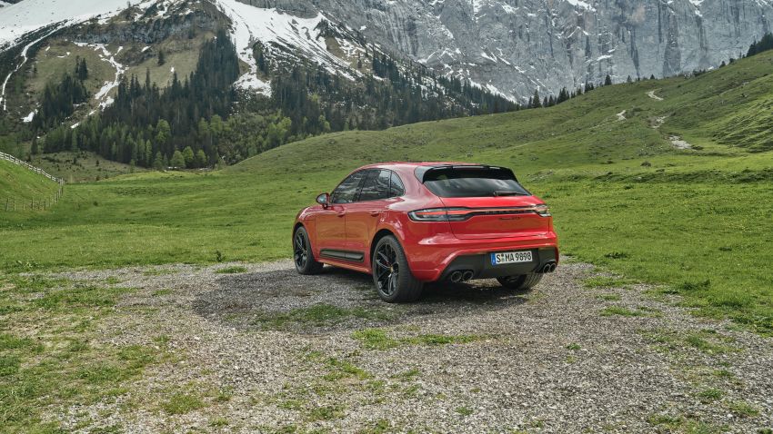 2022 Porsche Macan facelift – revised petrol SUV revealed with more power, minor aesthetic tweaks 1321238