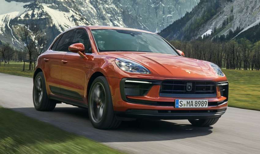 2022 Porsche Macan facelift – revised petrol SUV revealed with more power, minor aesthetic tweaks Image #1321218