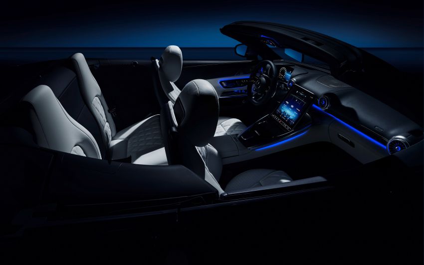 2022 R232 Mercedes-AMG SL interior gets revealed Image #1318891