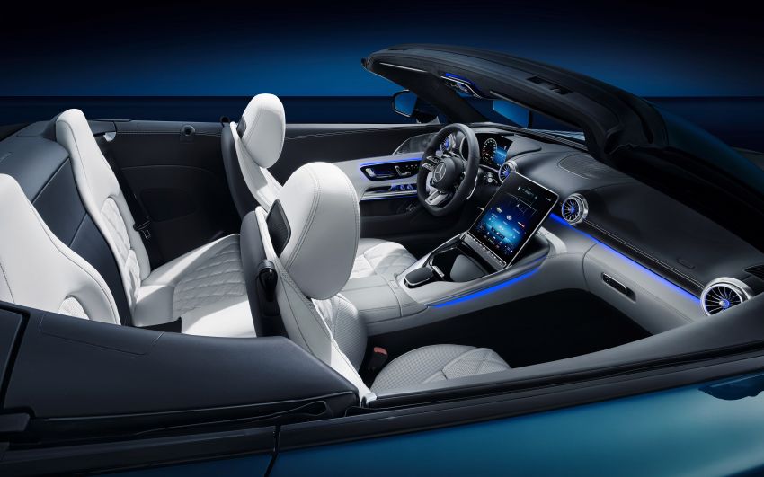2022 R232 Mercedes-AMG SL interior gets revealed Image #1318875