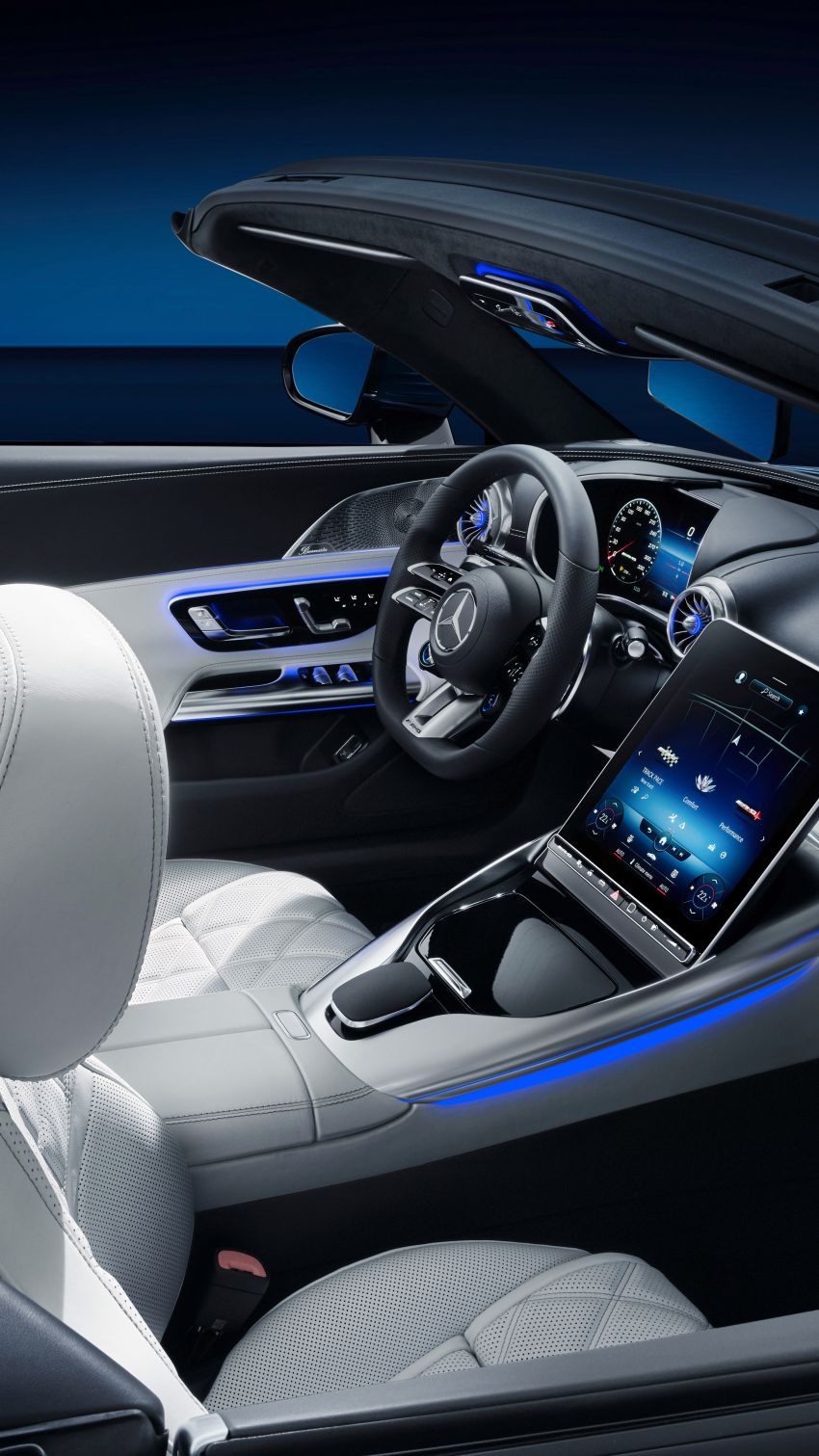 2022 R232 Mercedes-AMG SL interior gets revealed Image #1318882
