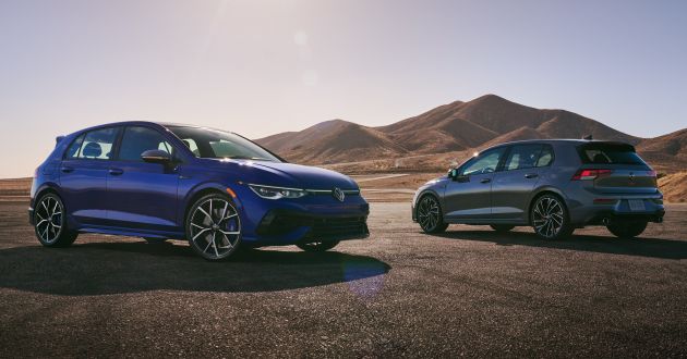 2022 Volkswagen Golf GTI and Golf R Mk8 launched in the US – up to 315 hp; manual and DSG; from RM124k